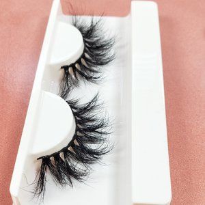 100% Mink Strip Lashes 25mm Dramatic Wispy